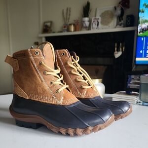 Wolverine Brown and Black Duck Boots Size 11 Mens